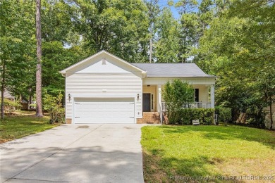 Come tour this spacious 4-bedroom, 2-bathroom single story home on Carolina Trace Country Club in North Carolina - for sale on GolfHomes.com, golf home, golf lot