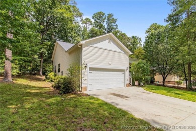 Come tour this spacious 4-bedroom, 2-bathroom single story home on Carolina Trace Country Club in North Carolina - for sale on GolfHomes.com, golf home, golf lot