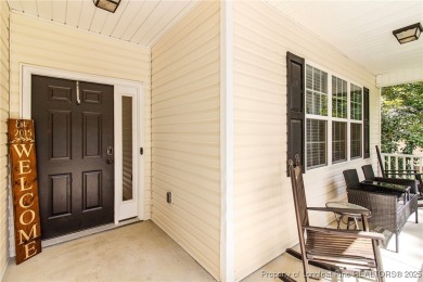 Come tour this spacious 4-bedroom, 2-bathroom single story home on Carolina Trace Country Club in North Carolina - for sale on GolfHomes.com, golf home, golf lot