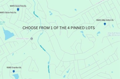 BUILD YOUR DREAM HOME IN THE PRESTIGIOUS GATED COMMUNITY OF on White Bluff Resort - New Course in Texas - for sale on GolfHomes.com, golf home, golf lot