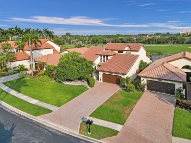 Incredible and rarely available 3/3/2 pool home with on Boca Pointe Country Club in Florida - for sale on GolfHomes.com, golf home, golf lot