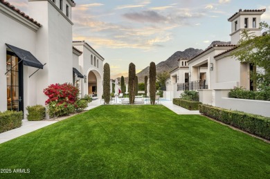 This timeless Modern Mediterranean estate is located on a quiet on Silverleaf Golf Club in Arizona - for sale on GolfHomes.com, golf home, golf lot