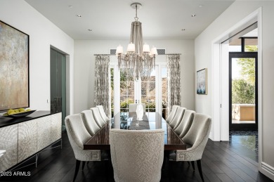 This timeless Modern Mediterranean estate is located on a quiet on Silverleaf Golf Club in Arizona - for sale on GolfHomes.com, golf home, golf lot