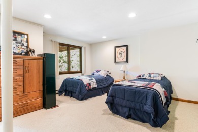 Eastman condo with 3 levels of living space and beautiful sunset on Eastman Golf Links in New Hampshire - for sale on GolfHomes.com, golf home, golf lot