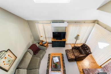 Eastman condo with 3 levels of living space and beautiful sunset on Eastman Golf Links in New Hampshire - for sale on GolfHomes.com, golf home, golf lot
