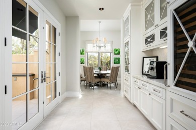 This timeless Modern Mediterranean estate is located on a quiet on Silverleaf Golf Club in Arizona - for sale on GolfHomes.com, golf home, golf lot