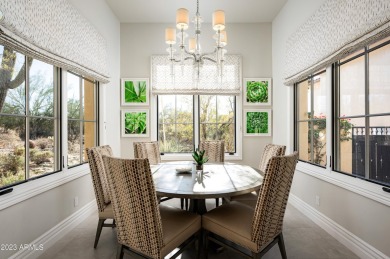 This timeless Modern Mediterranean estate is located on a quiet on Silverleaf Golf Club in Arizona - for sale on GolfHomes.com, golf home, golf lot