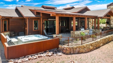 Nestled gracefully along the 8th fairway, this exquisite 'Modern on Talking Rock Golf Club in Arizona - for sale on GolfHomes.com, golf home, golf lot