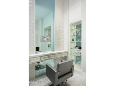 This timeless Modern Mediterranean estate is located on a quiet on Silverleaf Golf Club in Arizona - for sale on GolfHomes.com, golf home, golf lot