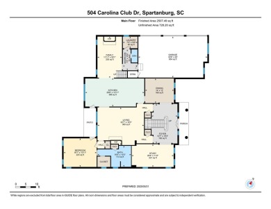 Welcome to this stately brick home in Carolina Country Club Golf on The Carolina Country Club in South Carolina - for sale on GolfHomes.com, golf home, golf lot