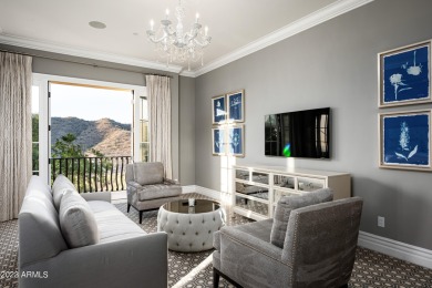 This timeless Modern Mediterranean estate is located on a quiet on Silverleaf Golf Club in Arizona - for sale on GolfHomes.com, golf home, golf lot