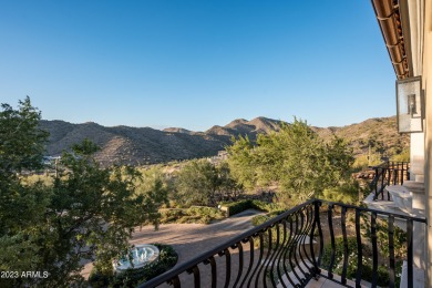 This timeless Modern Mediterranean estate is located on a quiet on Silverleaf Golf Club in Arizona - for sale on GolfHomes.com, golf home, golf lot