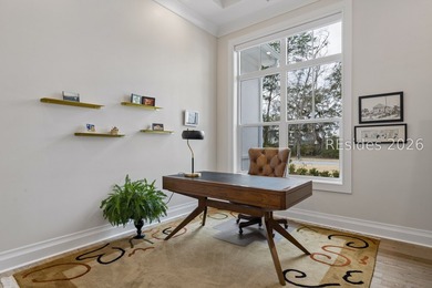 Discover pure perfection in this stunning, virtually-new on Berkeley Hall Golf Club in South Carolina - for sale on GolfHomes.com, golf home, golf lot