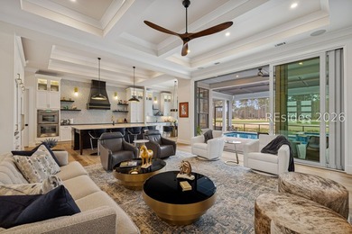 Discover pure perfection in this stunning, virtually-new on Berkeley Hall Golf Club in South Carolina - for sale on GolfHomes.com, golf home, golf lot