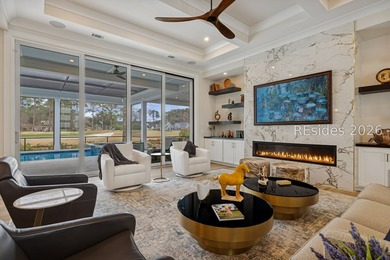 Discover pure perfection in this stunning, virtually-new on Berkeley Hall Golf Club in South Carolina - for sale on GolfHomes.com, golf home, golf lot