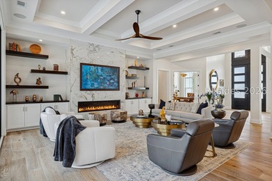 Discover pure perfection in this stunning, virtually-new on Berkeley Hall Golf Club in South Carolina - for sale on GolfHomes.com, golf home, golf lot