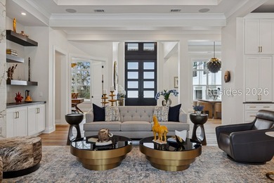 Discover pure perfection in this stunning, virtually-new on Berkeley Hall Golf Club in South Carolina - for sale on GolfHomes.com, golf home, golf lot