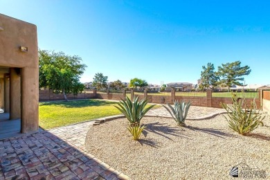 Beautiful custom Santa Fe style home on the golf course in Mesa on Mesa Del Sol Golf Club in Arizona - for sale on GolfHomes.com, golf home, golf lot