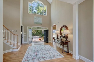 The setting is perfect and the home just right! Located on a on Colleton River Plantation Club in South Carolina - for sale on GolfHomes.com, golf home, golf lot