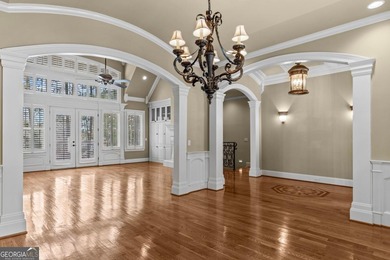 EXQUISITE CASTLE-LIKE ESTATE WITH SUNNING GOLF COURSE VIEWS ! on Harbor Club Golf and Country Club in Georgia - for sale on GolfHomes.com, golf home, golf lot