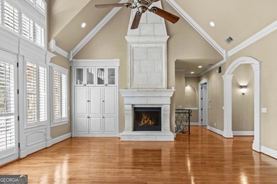 EXQUISITE CASTLE-LIKE ESTATE WITH SUNNING GOLF COURSE VIEWS ! on Harbor Club Golf and Country Club in Georgia - for sale on GolfHomes.com, golf home, golf lot