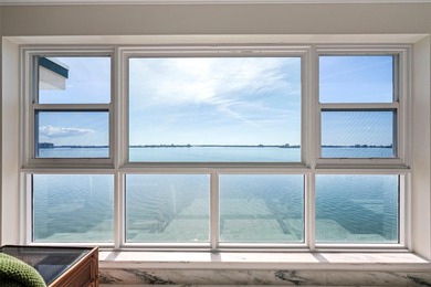Sweeping, unobstructed views of Boca Ciega Bay define this on Pasadena Yacht and Country Club in Florida - for sale on GolfHomes.com, golf home, golf lot