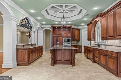 EXQUISITE CASTLE-LIKE ESTATE WITH SUNNING GOLF COURSE VIEWS ! on Harbor Club Golf and Country Club in Georgia - for sale on GolfHomes.com, golf home, golf lot