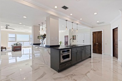 Sweeping, unobstructed views of Boca Ciega Bay define this on Pasadena Yacht and Country Club in Florida - for sale on GolfHomes.com, golf home, golf lot