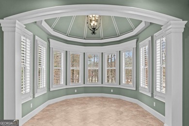 EXQUISITE CASTLE-LIKE ESTATE WITH SUNNING GOLF COURSE VIEWS ! on Harbor Club Golf and Country Club in Georgia - for sale on GolfHomes.com, golf home, golf lot