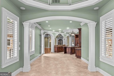 EXQUISITE CASTLE-LIKE ESTATE WITH SUNNING GOLF COURSE VIEWS ! on Harbor Club Golf and Country Club in Georgia - for sale on GolfHomes.com, golf home, golf lot