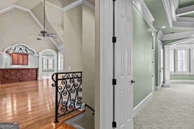 EXQUISITE CASTLE-LIKE ESTATE WITH SUNNING GOLF COURSE VIEWS ! on Harbor Club Golf and Country Club in Georgia - for sale on GolfHomes.com, golf home, golf lot