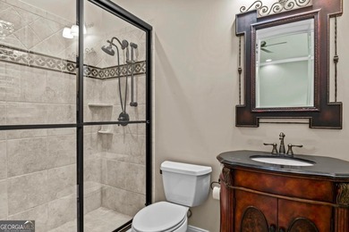 EXQUISITE CASTLE-LIKE ESTATE WITH SUNNING GOLF COURSE VIEWS ! on Harbor Club Golf and Country Club in Georgia - for sale on GolfHomes.com, golf home, golf lot