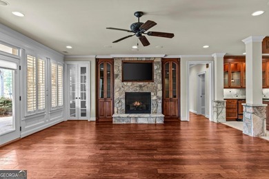 EXQUISITE CASTLE-LIKE ESTATE WITH SUNNING GOLF COURSE VIEWS ! on Harbor Club Golf and Country Club in Georgia - for sale on GolfHomes.com, golf home, golf lot