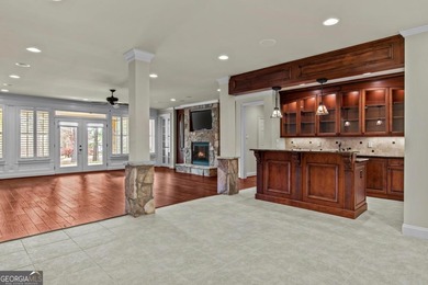 EXQUISITE CASTLE-LIKE ESTATE WITH SUNNING GOLF COURSE VIEWS ! on Harbor Club Golf and Country Club in Georgia - for sale on GolfHomes.com, golf home, golf lot