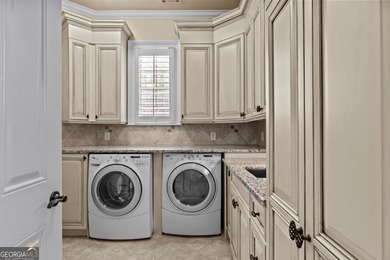 EXQUISITE CASTLE-LIKE ESTATE WITH SUNNING GOLF COURSE VIEWS ! on Harbor Club Golf and Country Club in Georgia - for sale on GolfHomes.com, golf home, golf lot