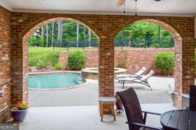 Beautiful all-brick ranch with a finished terrace in the gated on Chateau Elan Golf Club  in Georgia - for sale on GolfHomes.com, golf home, golf lot