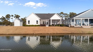 This home combines stunning views, thoughtful upgrades, and an on North River Club in North Carolina - for sale on GolfHomes.com, golf home, golf lot