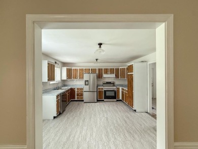This 3 bedroom 2 bath home sits on almost one acre with peaceful on Eastern Shore Yacht and Country Club in Virginia - for sale on GolfHomes.com, golf home, golf lot