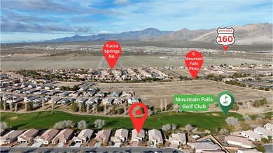 Luxury golf course living with spa and mountain views in on Mountain Falls Golf Course in Nevada - for sale on GolfHomes.com, golf home, golf lot