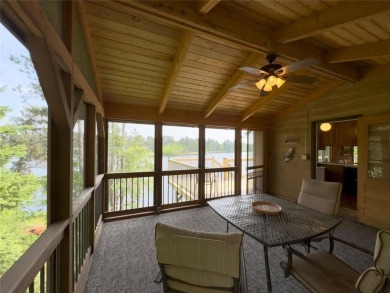 Furnished Lake Eshquaguma 3BR Yr Round Lake Home Built By on Eshquaguma Country Club in Minnesota - for sale on GolfHomes.com, golf home, golf lot