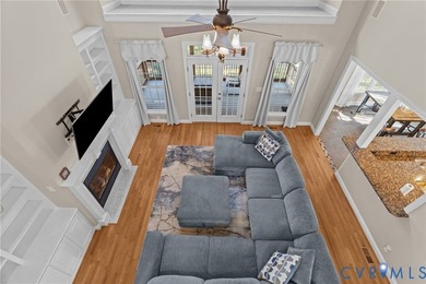 Exceptional craftsmanship and luxury define this custom built 4 on Brickshire Golf Club in Virginia - for sale on GolfHomes.com, golf home, golf lot