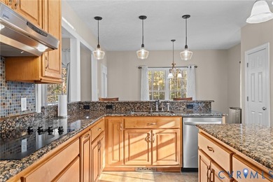 Exceptional craftsmanship and luxury define this custom built 4 on Brickshire Golf Club in Virginia - for sale on GolfHomes.com, golf home, golf lot