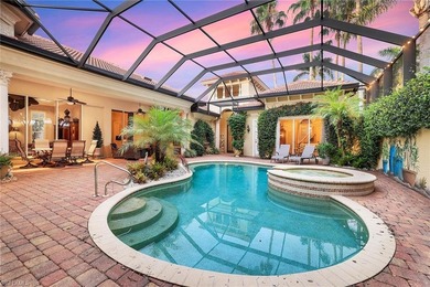 Designed for ultimate privacy and indoor-outdoor living, this on The Colony Golf and Country Club in Florida - for sale on GolfHomes.com, golf home, golf lot