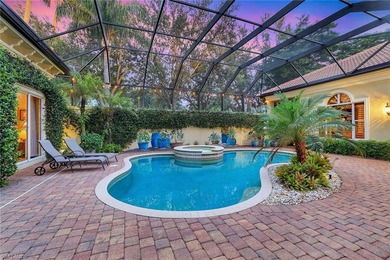 Designed for ultimate privacy and indoor-outdoor living, this on The Colony Golf and Country Club in Florida - for sale on GolfHomes.com, golf home, golf lot