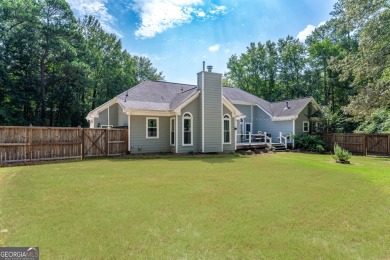 Exceptionally private 1+ acre setting ranch home w/ HUGE on Collins Hill Golf Club in Georgia - for sale on GolfHomes.com, golf home, golf lot