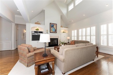 This LUXURIOUS home on Bermuda Run West golf course is a Wayne on Oak Valley Golf Club in North Carolina - for sale on GolfHomes.com, golf home, golf lot