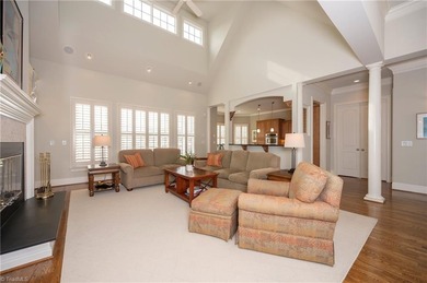 This LUXURIOUS home on Bermuda Run West golf course is a Wayne on Oak Valley Golf Club in North Carolina - for sale on GolfHomes.com, golf home, golf lot
