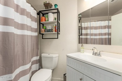 Welcome to this gorgeous 3-bedroom, 2-bath home with a private on Arrowhead Country Club in Arizona - for sale on GolfHomes.com, golf home, golf lot