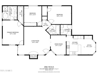 Welcome to this gorgeous 3-bedroom, 2-bath home with a private on Arrowhead Country Club in Arizona - for sale on GolfHomes.com, golf home, golf lot