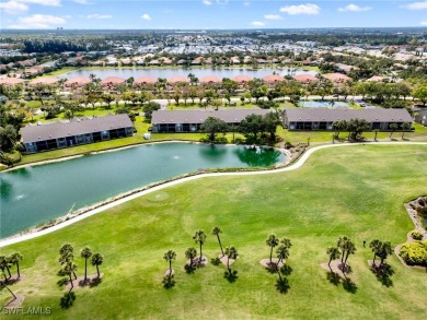 Stunning waterfront and golf course views are included with this on Kelly Greens Golf and Country Club in Florida - for sale on GolfHomes.com, golf home, golf lot